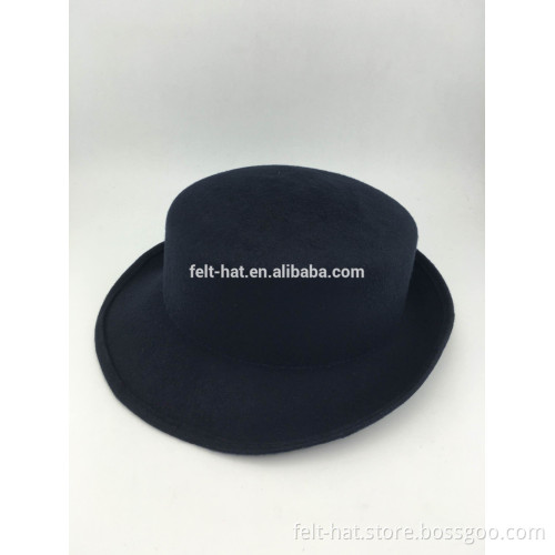 2017 fall/winter 100% Australian wool felt woman lady police hat